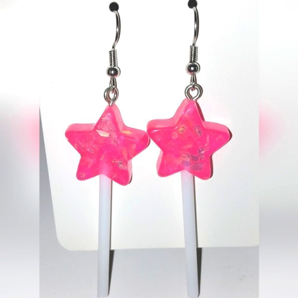 Super cute candy color fashion earrings